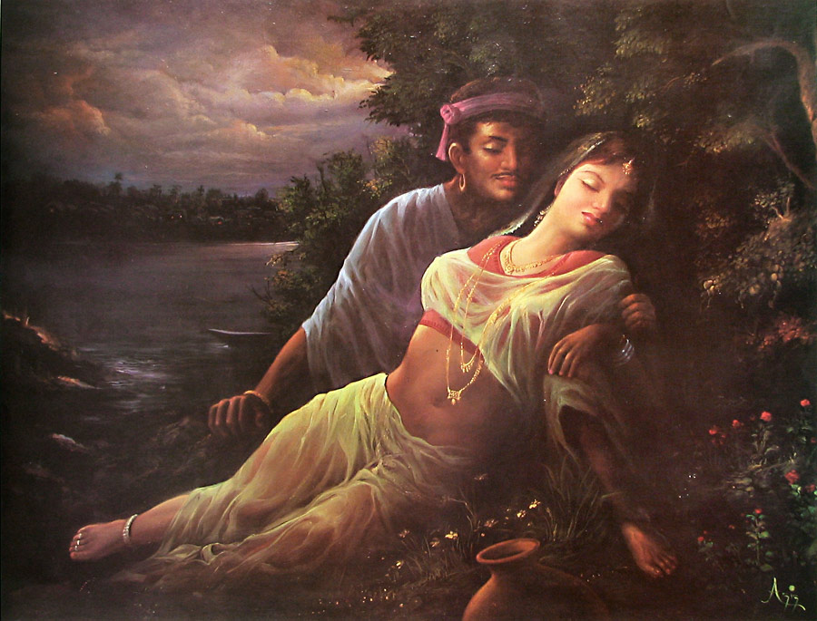 Unknown Artist, India - Sohni And Mahiwal